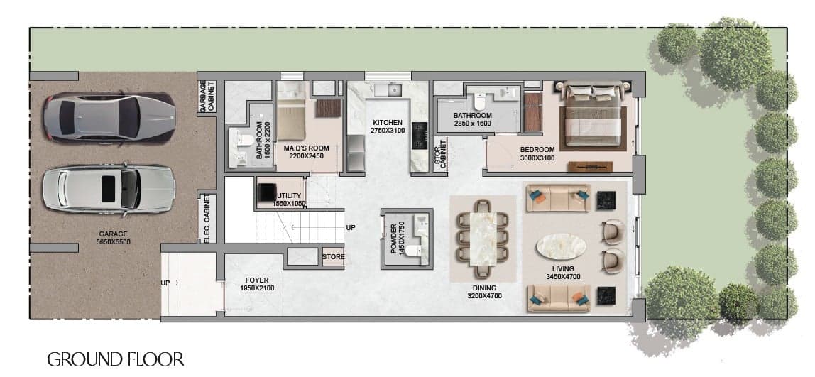 Garden Villa T4 Bedroom - Type D