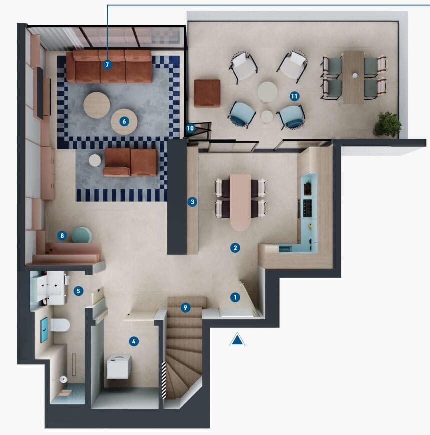 Sky Loft 1 Bedroom type C