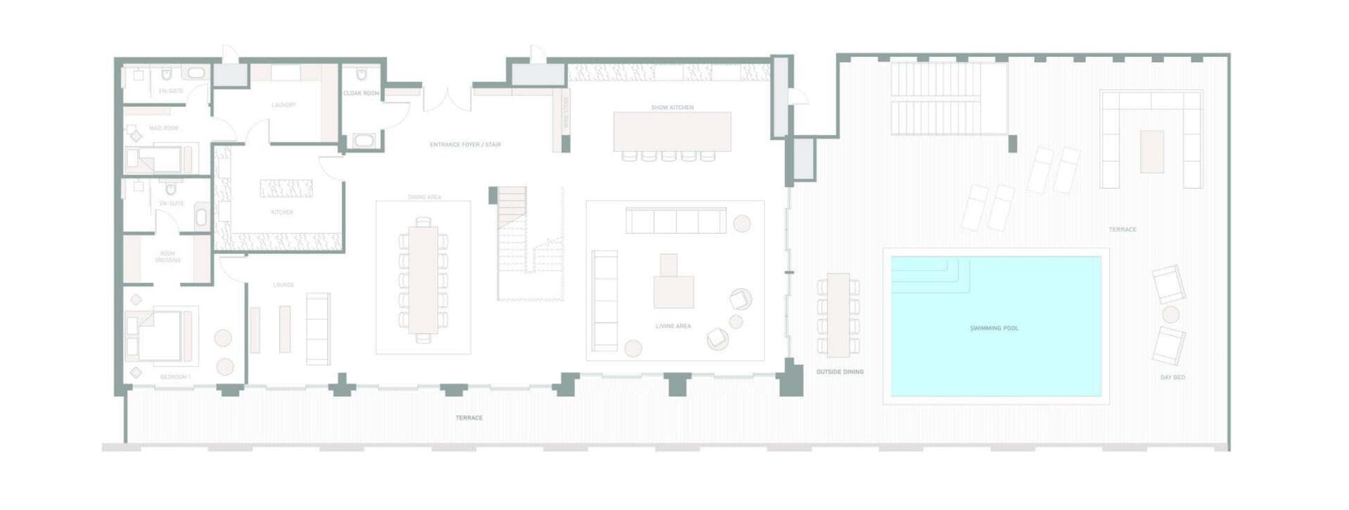 4 Bedroom Penthouses Type 1