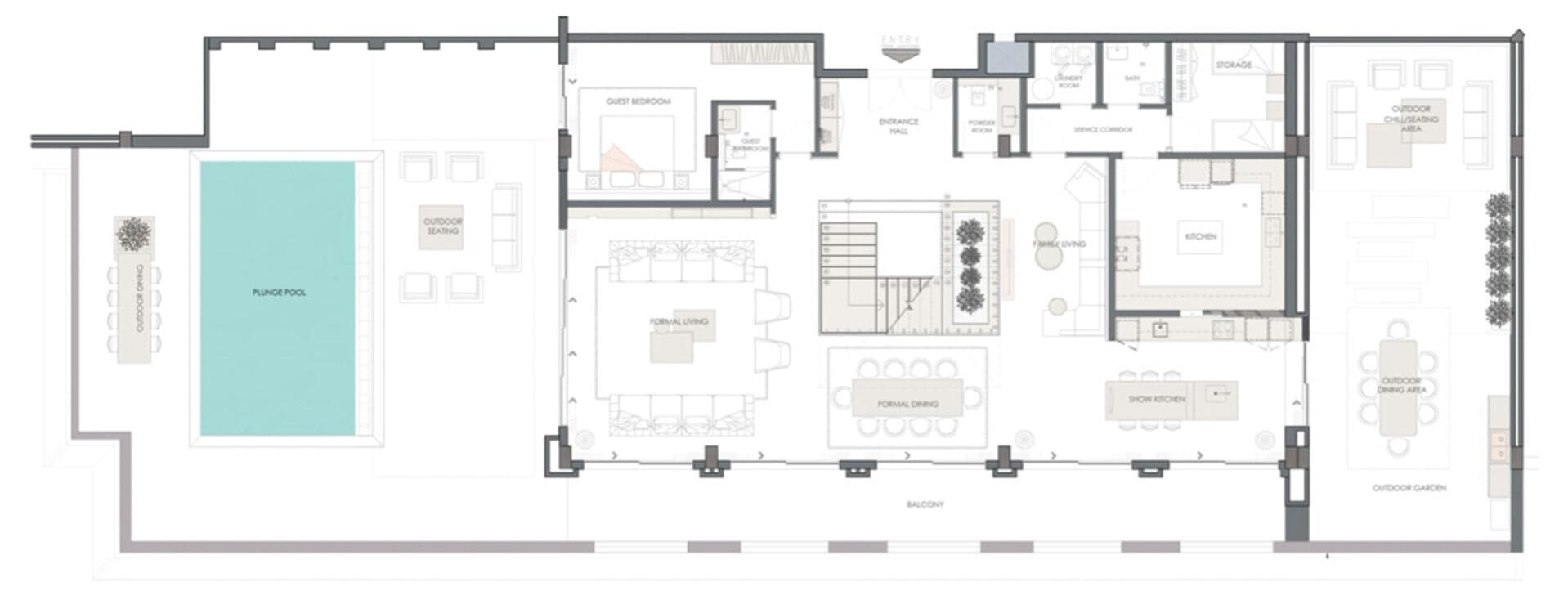 4 Bedroom Penthouses Type 2
