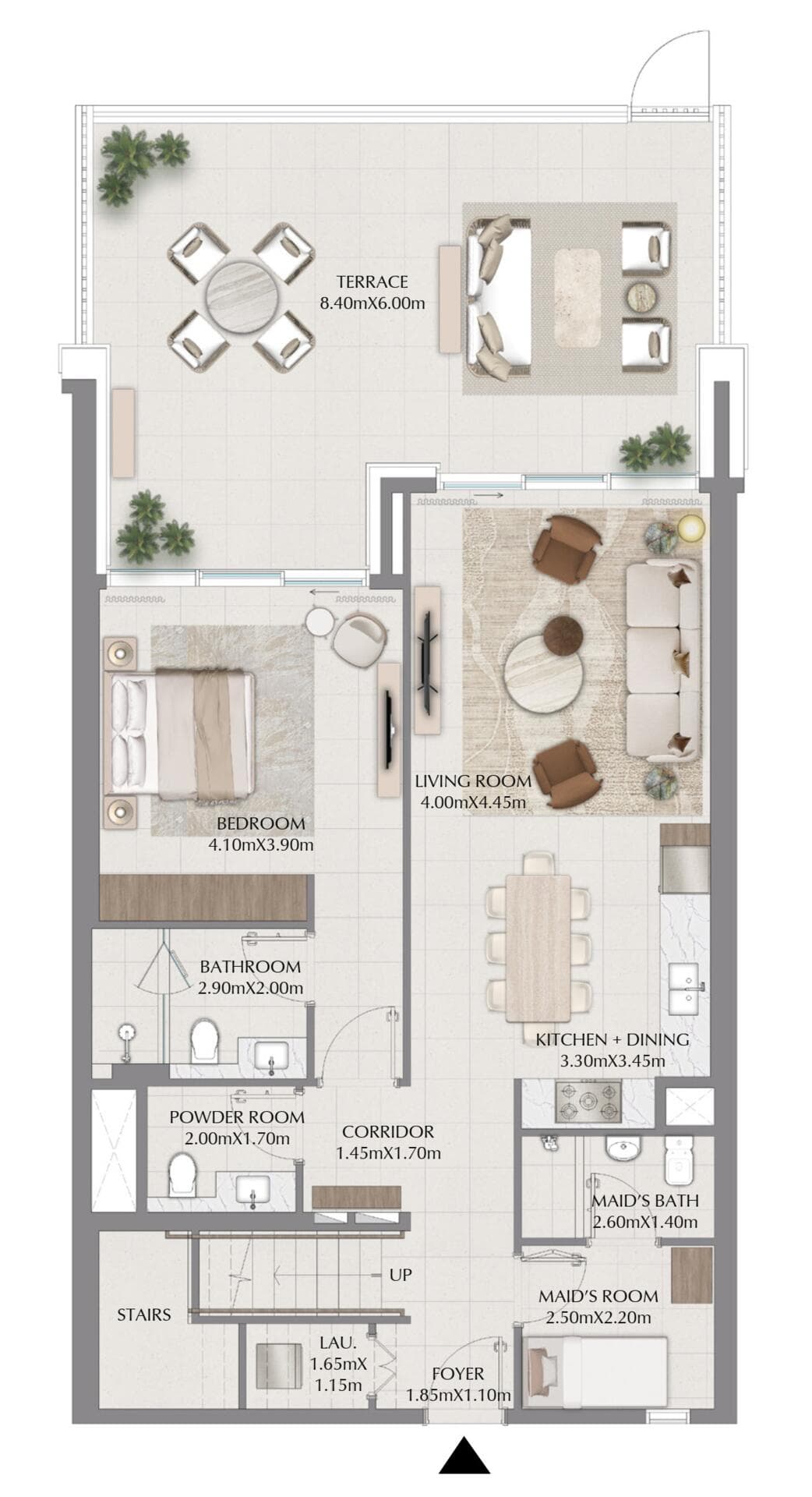 3 Bedroom Townhouse Type 1.1