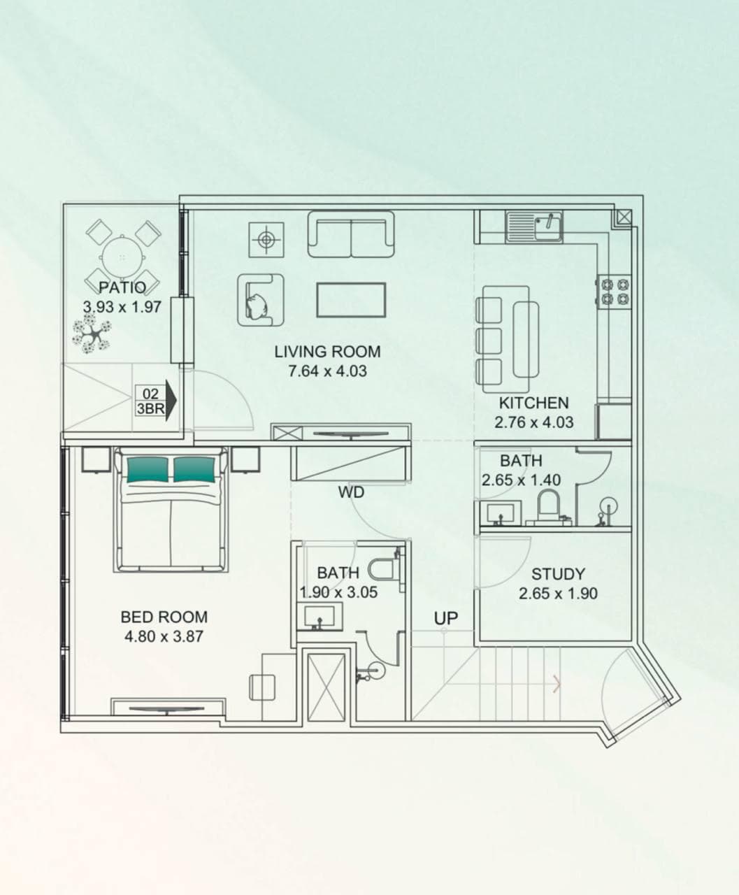 3 Bedroom Townhouse Type B