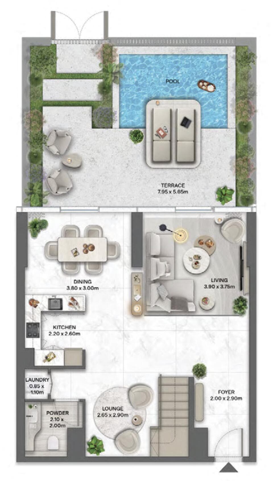 2 Bedroom Duplex - Wellness Collection - Type 09