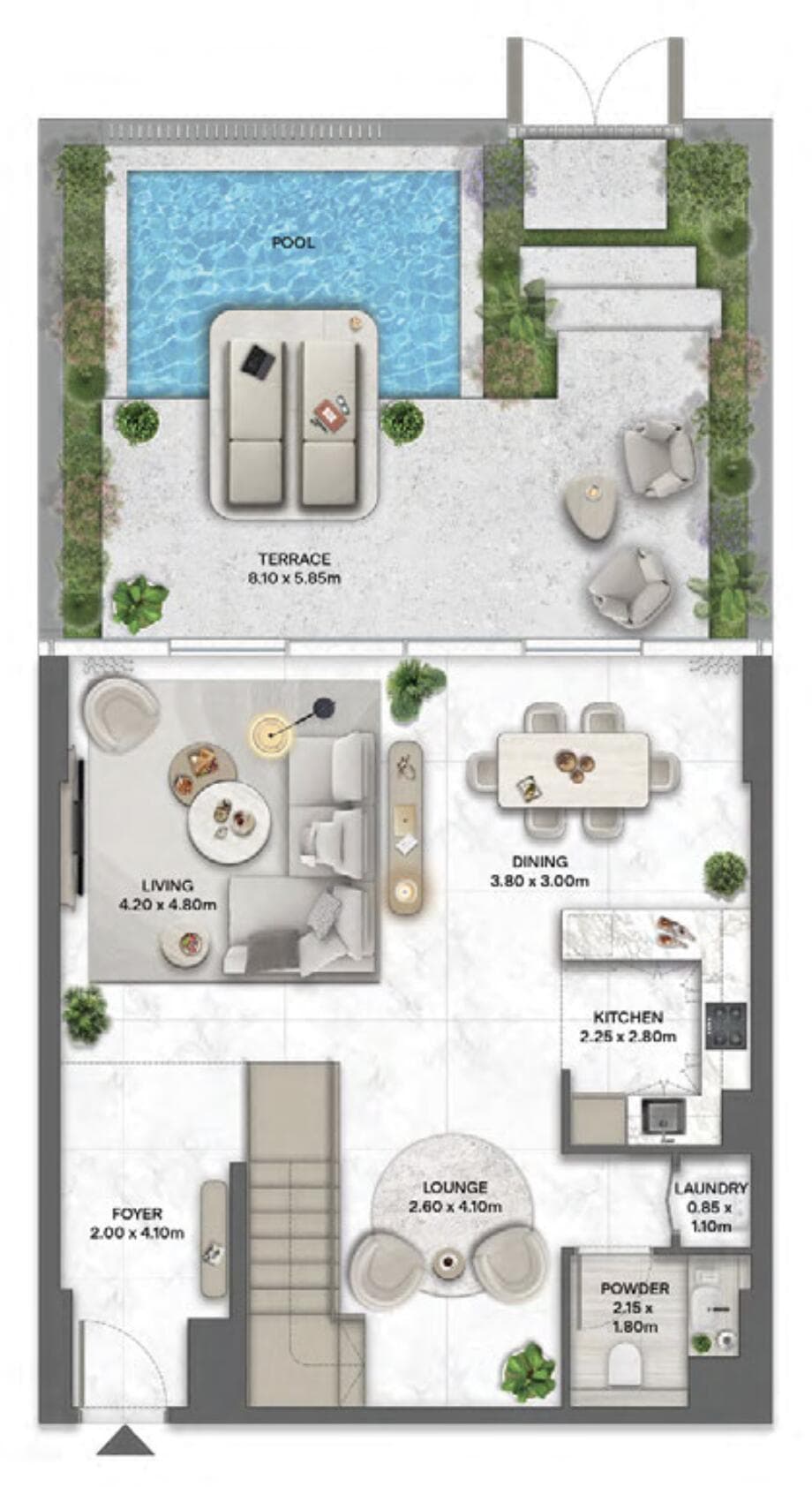 2 Bedroom Duplex - Wellness Collection - Type 05